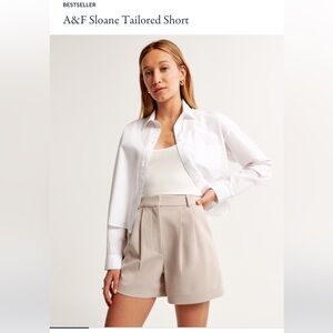Abercrombie Sloane Tailored Short- BROWN!